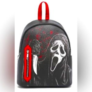 Ghostface backpack from hottopic.